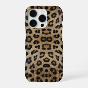 Girly chic Leopard Pelztiermuster Trend iPhone 16 Pro Hülle