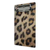 Girly chic Leopard Pelztiermuster Trend Mini Klemmbrett (Gewinkelt2)