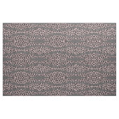 Girly Chic Pink Black Gray Leopard Cheetah Print Stoff (Fat Quarter (45,7 x 55,9 cm))
