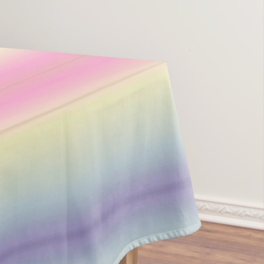 Girly chic unicorn pink purple pastbow tischdecke (Beispiel)