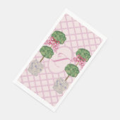 Girly Chinoiserie Ginger Jar Jars Topiary Serviette (Ecke)