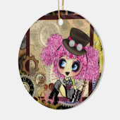 Girly Christmas Keramik Ornament (Links)