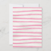 Girly Christmas Pajama Party Einladung (Rückseite)