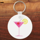 Girly Cocktail Schlüsselanhänger (Vorderseite)