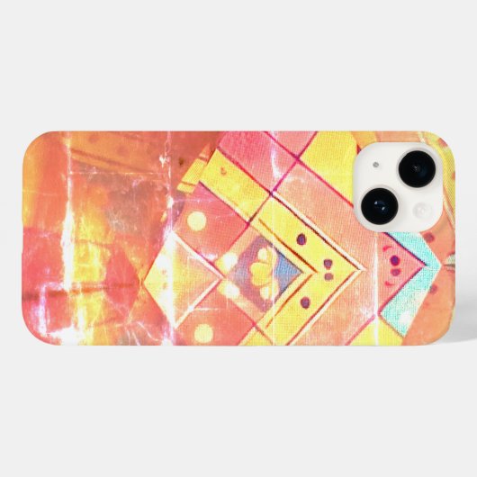 Girly Colorful Var Case-Mate iPhone Hülle (Rückseite (Horizontal))