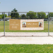 Girly Confetti 2 Foto Glückwunschs Grad Party Bann Banner (Insitu)