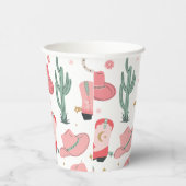 Girly Cowboy Pappbecher (Rechts)