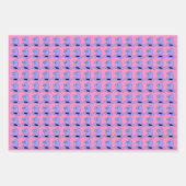 Girly Cowgirl Hat Birthday Geschenkpapier Set (Vorderseite 2)