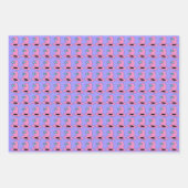 Girly Cowgirl Hat Birthday Geschenkpapier Set (Vorderseite)