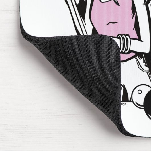 Girly Cue Mousepad (Ecke)