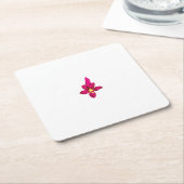Girly Design, Light Gold, Purplish RePaper Coaster Rechteckiger Pappuntersetzer (angewinkelt)