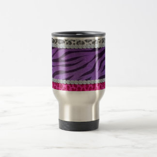 Girly Diamant-Tierdruck Reisebecher