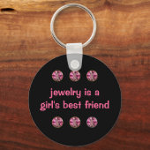 Girly Diamond Schlüsselanhängers Schlüsselanhänger (Vorderseite)