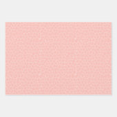 Girly Dinosaur Birthday Party Wrapping Paper Geschenkpapier Set (Vorderseite 2)