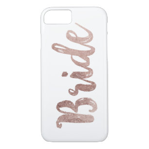Girly elegantes Chic-Imitat-Rosen-Gold und weiße Case-Mate iPhone Hülle