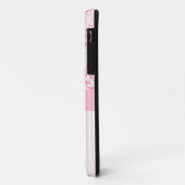 Girly elegantes rosa Case-Mate iPhone hülle (Hinten/Links)