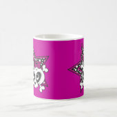 Girly Emo Skull Kaffeetasse (Mittel)