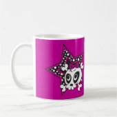 Girly Emo Skull Kaffeetasse (Links)