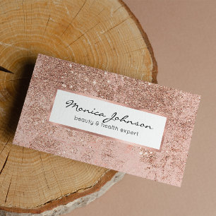 Girly erröten korallenroter visitenkarte