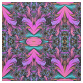 Girly Feathers Fabric Stoff (Muster)