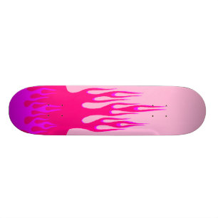 Girly Flammen-Skateboard Skateboard