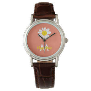 Girly Floral Armbanduhr