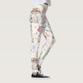 Girly Floral Fairy verzauberter Wald Leggings (Rechts)