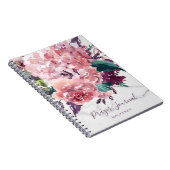 Girly Floral Marble Prayer Journal Notizblock (Rechte Seite)