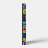 Girly Floral Pattern mit Monogramm Case-Mate iPhone Hülle (Rückseite / Rechts)