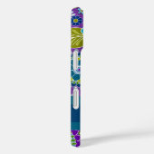 Girly Floral Pattern mit Monogramm Case-Mate iPhone Hülle (Rückseite / Rechts)