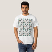 Girly Floral Pattern T-Shirt (Vorne ganz)