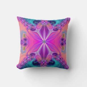 Girly Fraktal Pillow Kissen
