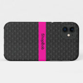 Girly Friedensmuster Case-Mate iPhone Hülle (Rückseite (Horizontal))