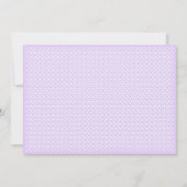 Girly Frog Geburtstagsparty Einladung (Rückseite)