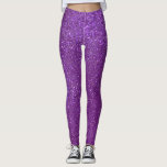 Girly Funkelnd Royal Lila Glitzer Leggings<br><div class="desc">Dieses mädchenhafte und schicke Design ist perfekt für das Mädchen. Es zeigt Imitate, die funkelnd königlichen lila Glitzer gedruckt haben. Es ist hübsch, modern, trendig und einzigartig. ***WICHTIGE HINWEIS FÜR DESIGN: Für individuelle Designanfragen, wie z.B. passende Produktanfragen, Farbänderungen, Platzierungsänderungen oder andere Änderungswünsche, klicken Sie bitte auf den Button "MESSAGE" oder...</div>