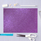 Girly Funkelnd Royal Lila Glitzer Seidenpapier (Handwerk)