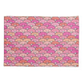Girly Funny Pig Pattern Kissenbezug (Rückseite)