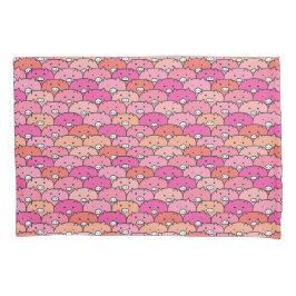 Girly Funny Pig Pattern Kissenbezug