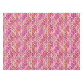 Girly Funny Pig Pattern Tischdecke (Vorderseite (Horizontal))