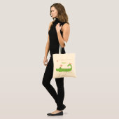 GIrly Gator Tragetasche (Vorderseite (Model))
