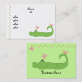 Girly Gator Visitenkarte (Vorne/Hinten)
