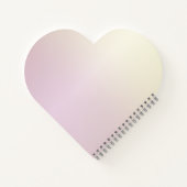 Girly Geometric, Goldrausch Stroke, Glitterlips Notizblock (Rückseite)