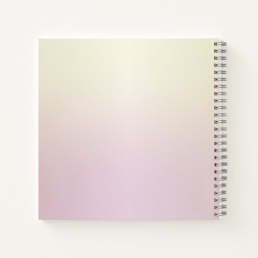 Girly Geometric, Goldrausch Stroke, Glitterlips Notizblock (Rückseite)