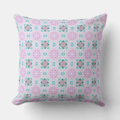 GIRLY GEOMETRIC PATTERN KISSEN (Vorderseite)
