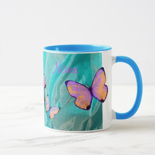 Girly Geschenk! Schmetterlings-Tasse, addieren Tasse (Rechts)