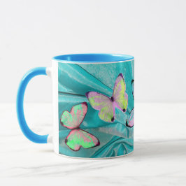 Girly Geschenk! Schmetterlings-Tasse, addieren Tasse