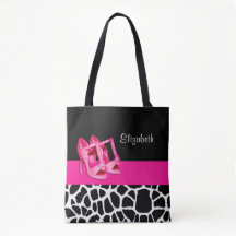 Girly Giraffe Print Niedlich Pink Pumps Schuhe und