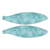 Girly Glam Aqua Leopard Print Mini Basketball (Panele)