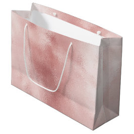 Girly Glam Blush Pink Brautparty Große Geschenktüte