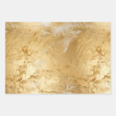 Girly Glam Chic Pink Geburtstag Geschenkpapier Set (Vorderseite 2)